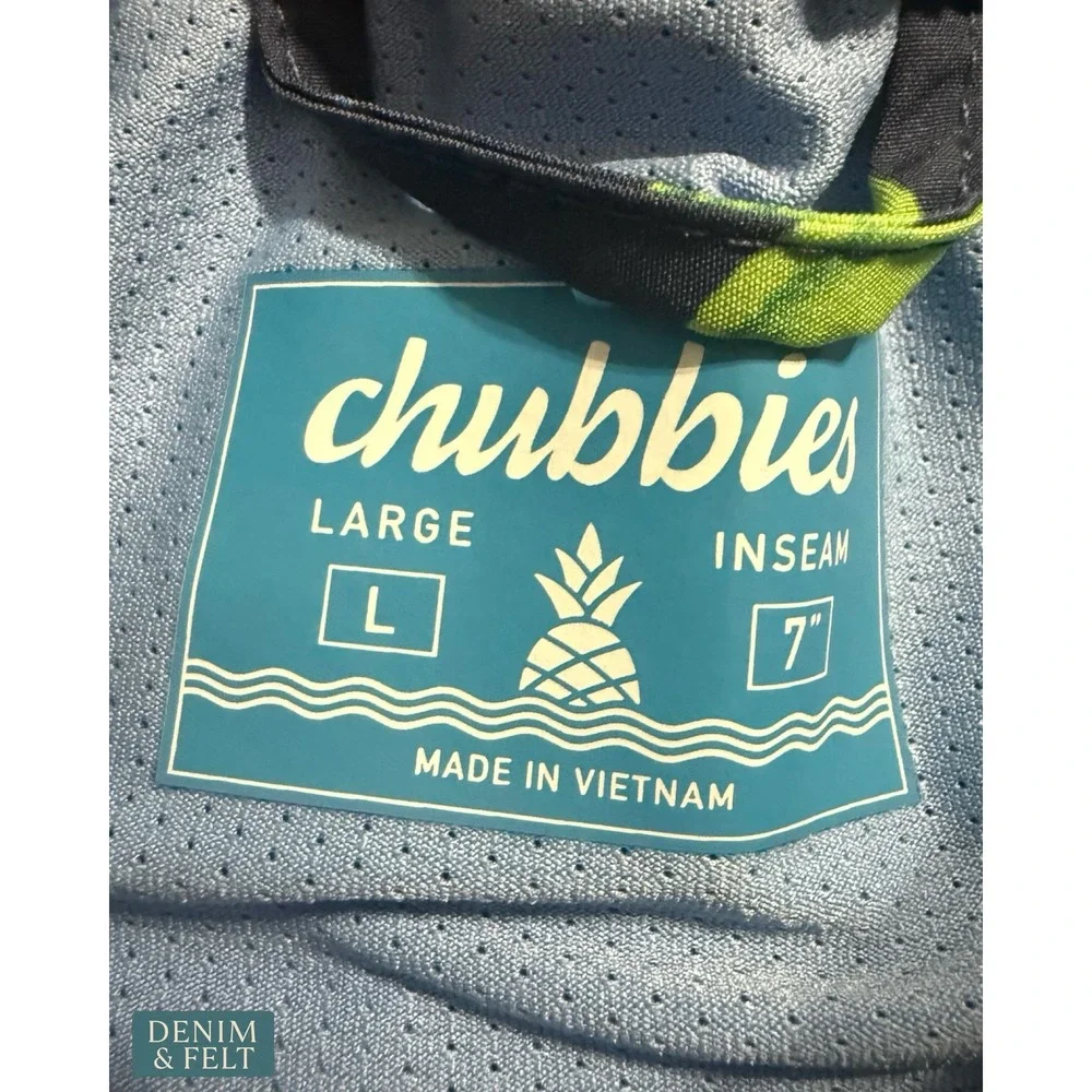 NEW Chubbies Mens The Big Bloomers 7